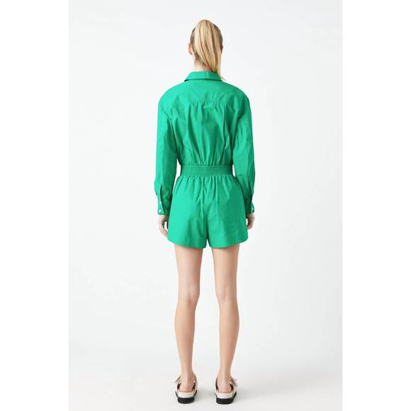 NEW ENGLISH FACTORY lucky day romper in kelly green - Picture 3 of 6